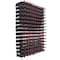 Sorbus Black 150-Bottle Freestanding Metal Wine Rack